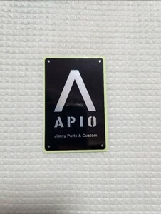 非売品　スズキ　アピオ　ジムニー　ステッカー　APIO　JIMNY