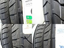 Y-252 送料無料/代引OK ランクN 中古 215/50R17 MAXTREK MAXIMUS M1 2022年 10分山 夏タイヤ4本 ゴリ溝♪_画像3