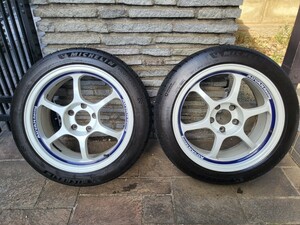 ADVAN Racing RG 17インチ 5-114.3 8.5J+31 ミシュラン Pilot Sport 4S 235/45R17 2本