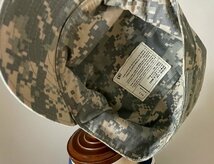 【00s ビンテージ】アメリカ軍 実物 SEKRI,INC. セクリ コットン50% ナイロン50％ PATROL CAP コンバット パトロール キャップ 帽子 7 1/4_画像5