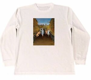 アンリ　ルソー　ドライ　Tシャツ　The Football Players　名画　絵画　グッズ ロング　ロンT　白　ホワイト