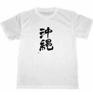 沖縄　漢字　ドライ　Tシャツ　書道　グッズ　KANJI