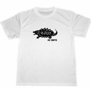 ワニガメ　ドライ　Tシャツ　切り絵　グッズ　２　　動物　アニマル