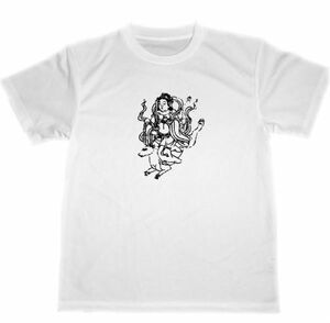 荼枳尼天　ダキニ　ドライ　Tシャツ　白狐　天女　開運　厄除　グッズ