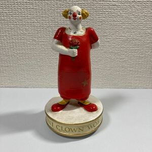 Pierrot de Pierre むらいこうじ ピエロ 陶器 回転 オルゴール 高さ13cm Fantastic Mini Clown World