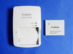 Canon CB-2LY デジタルカメラ充電器　＋　バッテリー NB-6LH 純正品　中古　