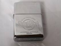 Hard Rock CAFE OSAKA 1円スタート Zippo シルバー ジッポー フリント純正新品交換済み_画像1