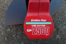 AA623 GoldenStar ラインカッター GP-2500 全長約112cm 消費電力200W 50/60Hz 電気式草刈機 機芝刈機 刈払機 動作OK/200 直引OK_画像3