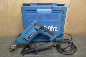 BB144 makita/マキタ 16㎜震動ドリル HP1620F (鉄工13㎜ コンクリート16㎜)電動工具 ハンドツール ★収納ケース付★2005年★動確OK /100