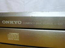 BB078 ONKYO CDプレーヤー Liverpool C-100 音響機器 オーディオ CD読み込み再生ok /100_画像4
