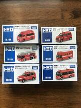 トミカ イオン 消防車タイプコレクション (6台セット)_画像1