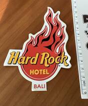 Hard Rock HOTEL BALI Hard Rock Cafe ハードロックカフェ ハードロックホテルバリ ステッカー_画像1