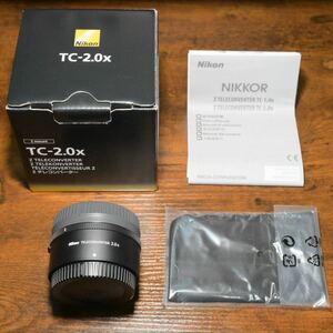 【1度のみの使用】 Nikon Z TELECONVERTER Tc2.0x テレコンバーター