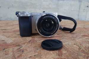 SONY α6000 ILCE-6000 デジタル一眼カメラ ボディ &レンズ　ジャンク