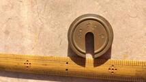  真鍮製　分銅 錘 おもり 5kg 1/50 100ｇ 計量道具_画像1