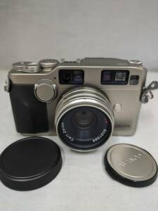 ■１円スタート売り切り■ *74* CONTAX G2 フィルムカメラ & Carl Zeiss Planar 2/35 レンズ 動作未確認