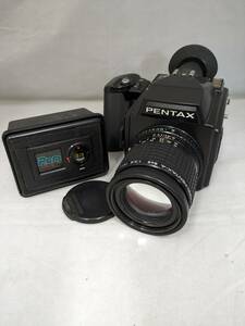 ■１円スタート売り切り■ *84* PENTAX 645 フィルムカメラ & SMC PENTAX-A 645 1:3.5 150mm レンズ 動作未確認
