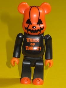 ★現状品　2001年製　メディコムトイ　100% BE@RBRICK ベアブリック　TRICK or TREAT!　HALLOWEEN ハロウィン