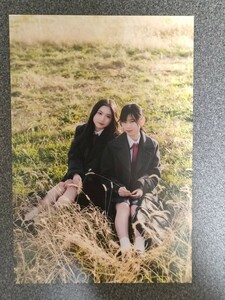 ポストカード　谷口愛季 & 山下瞳月　　　櫻坂46　HMV限定特典　　ENTAME　 (エンタメ)　2024年 3・4月合併号