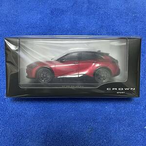 ★同梱歓迎！★新品未開封 新型 トヨタ クラウンスポーツ PHEV 1/30 ミニカー カラーサンプル ブラック×エモーショナルレッドⅢ 3U9