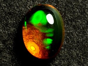 unused dead stock natural Mexico opal loose 0.711 ct, in the case 