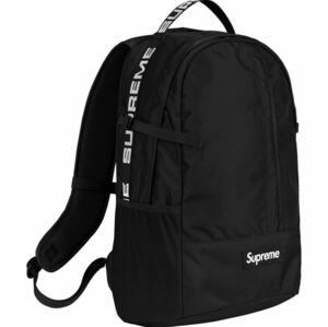 【新品未使用】supreme backpack 18SS シュプリーム　バックパック　ブラック　黒　リュック　BOXLOGO ボックスロゴ　24SS コーデュラ