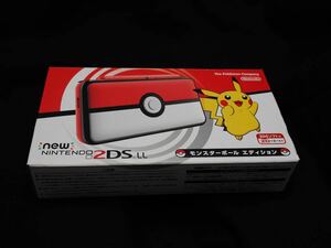 ★新品未使用品★Newニンテンドー2DS LL モンスターボールエディション 