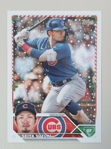 MLB 2023 TOPPS HOLIDAY MEGA BOX 鈴木 誠也 ベース 