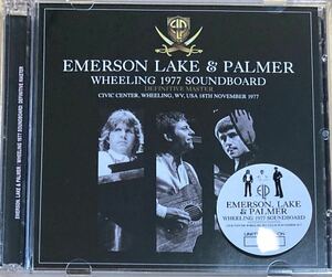 EMERSON, LAKE & PALMER - WHEELING 1977 SOUNDBOARD: DEFINITIVE MASTER (2CD)