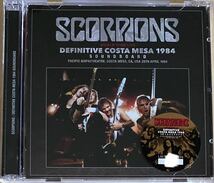 SCORPIONS - DEFINITIVE COSTA MESA 1984: SOUNDBOARD(2CD) plus Bonus DVDR_画像1