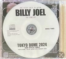おまけ付き BILLY JOEL - TOKYO DOME 2024 DEFINITIVE MASTER(2CD)plus 2CDR_画像4