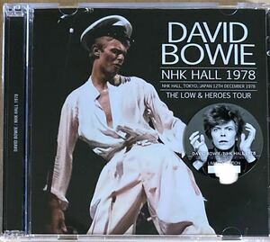 DAVID BOWIE - NHK HALL 1978(2CD) plus Bonus DVDR