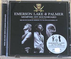 EMERSON, LAKE & PALMER - MEMPHIS 1977 SOUNDBOARD: DEFINITIVE MASTER (2CD)