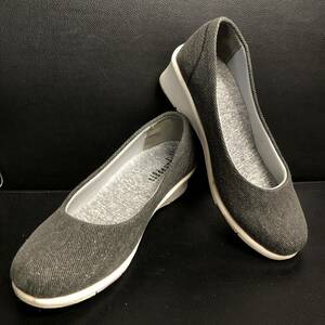 《靴》 レディース「tiEdeur：ティエドゥール パンプス グレー」 サイズ：M シューズ ファッション小物