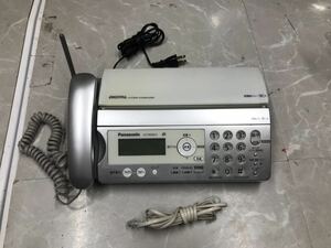 中古Panasonic パナソニック KX-PW506-S パーソナルファックス FAX 電話機