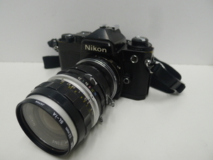 カメラ祭 Nikon ニコン フィルムカメラ FE レンズ付 動作未確認 メンテナンス前提 自宅長期保菅品 NIKKOR-S 1:2.8 f=35mm