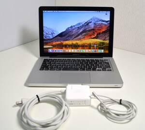  Apple / MacBook Pro (13-inch, Mid 2012) / Intel Core i5 2.5GHz デュアル / macOS High Sierra / 480GB SSD / メモリ 8GB