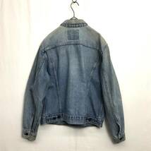 KZ7630★Levi's : 90's 75505-0212 デニムジャケット★40★インディゴブルー カナダ製 ヴィンテージリーバイス_画像4