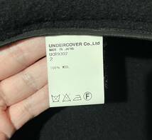 UNDERCOVER アンダーカバー 16AW ラムリバーノッチドダブルコート ネイビー サイズ2_画像9