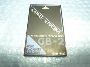 KAWAI/カワイ GB-2 GAR-4123 CARD ROM RICHIE BLACKMORE SELECTION S9135-01 221023