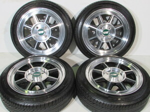 ☆HAYASHI RACING■HAYASHI STREET■ハヤシレーシング.ハヤシストリート■100-4H/14-6J/+45■165/55R14■イボ付■軽自動車.軽4輪.軽トラ.等