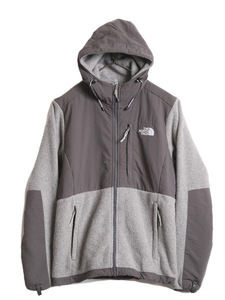 ノースフェイス フード付き デナリ ジャケット レディース M 古着 The North Face DENALI フリース ブルゾン パーカー フルジップ 2トーン