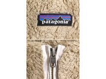 19年製 パタゴニア ロスガトス フリース ベスト レディース L 古着 Patagonia 毛長 パイル ボア 重ね着 フルジップ アウトドア ハイネック_画像3