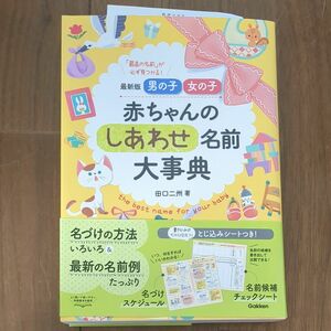 男の子女の子赤ちゃんのしあわせ名前大事典　最新版　「最高の名前」が必ず見つかる！ （男の子女の子） 田口二州／著