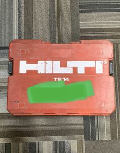 オススメ 中古 動作確認済み HILTI ヒルティ　ハンマドリル　TE14　チャック付き　電動工具 付属品あり 1円