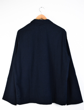 新品 TEKLA テクラ ポルトガル製 organic cotton pajama shirt オーガニックコットン 長袖 パジャマ シャツ　S 管理番号F751Q95_画像6