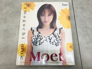 k0222-01★トレカ 山口もえ Moet オフィシャル トレーディングカード サインカード カードバインダー 