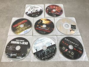 t0216-40☆ Blu-ray/DVD DAWN OF THE DEAD/DOCUMENT OF THE DEAD/DIARY OF THE DEAD/LAND OF THE DEAD 等 まとめて 8点