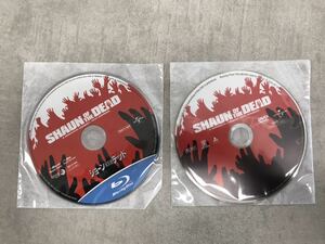 n0225-07★ DVD / Blu-ray ショーン オブ・ザ デッド SHAUN OF THE DEAD 2枚セット 盤面状態良好