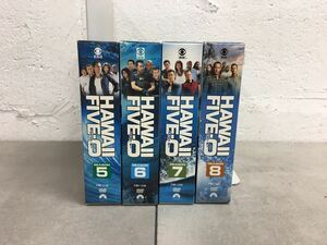 i0209-30★DVD/洋画/ドラマ/HAWAII FIVE-O/ファイブオー/シーズン5.6.7.8/DVDBOX まとめて4点